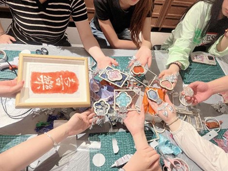 非遗活动助推五育并举—— taptap体育国贸专业员工党支部开展非遗文化实践活动